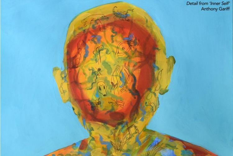 Detail from "Inner Self" artwork by Anthony Gariff