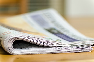 pile of newspapers